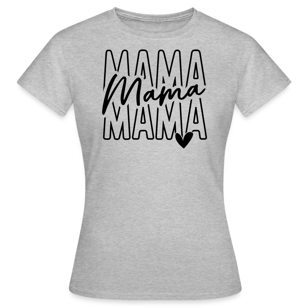 MAMA T-Shirt - Grau meliert