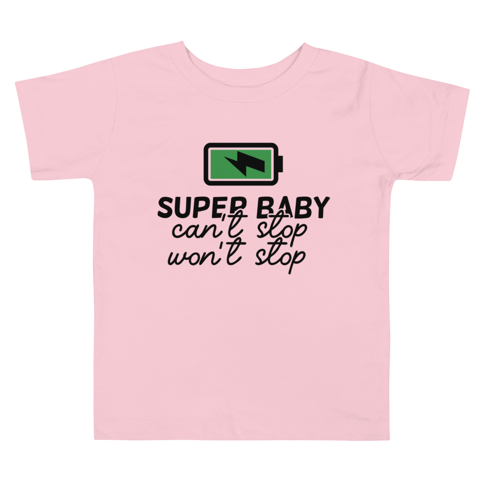 Batterie Super Baby-T-Shirt