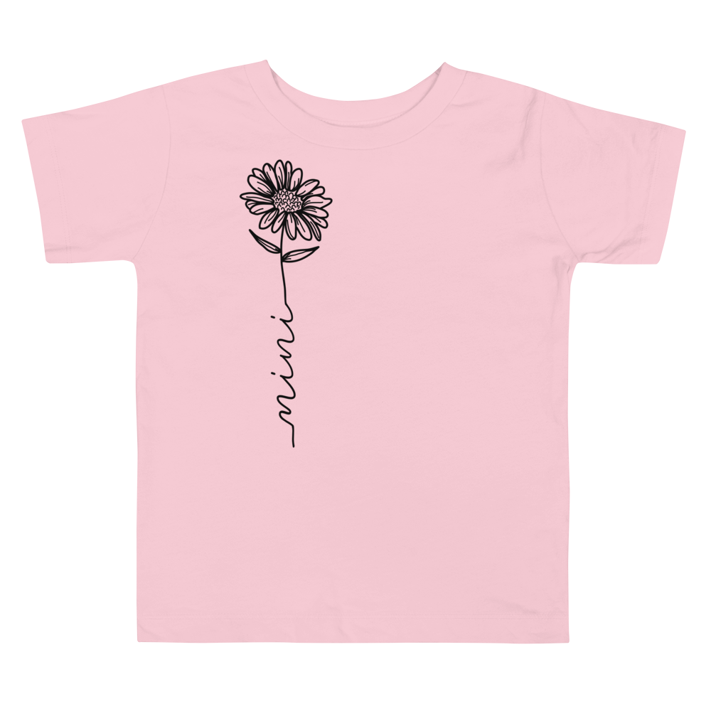 Kurzärmeliges Blumen Baby-T-Shirt
