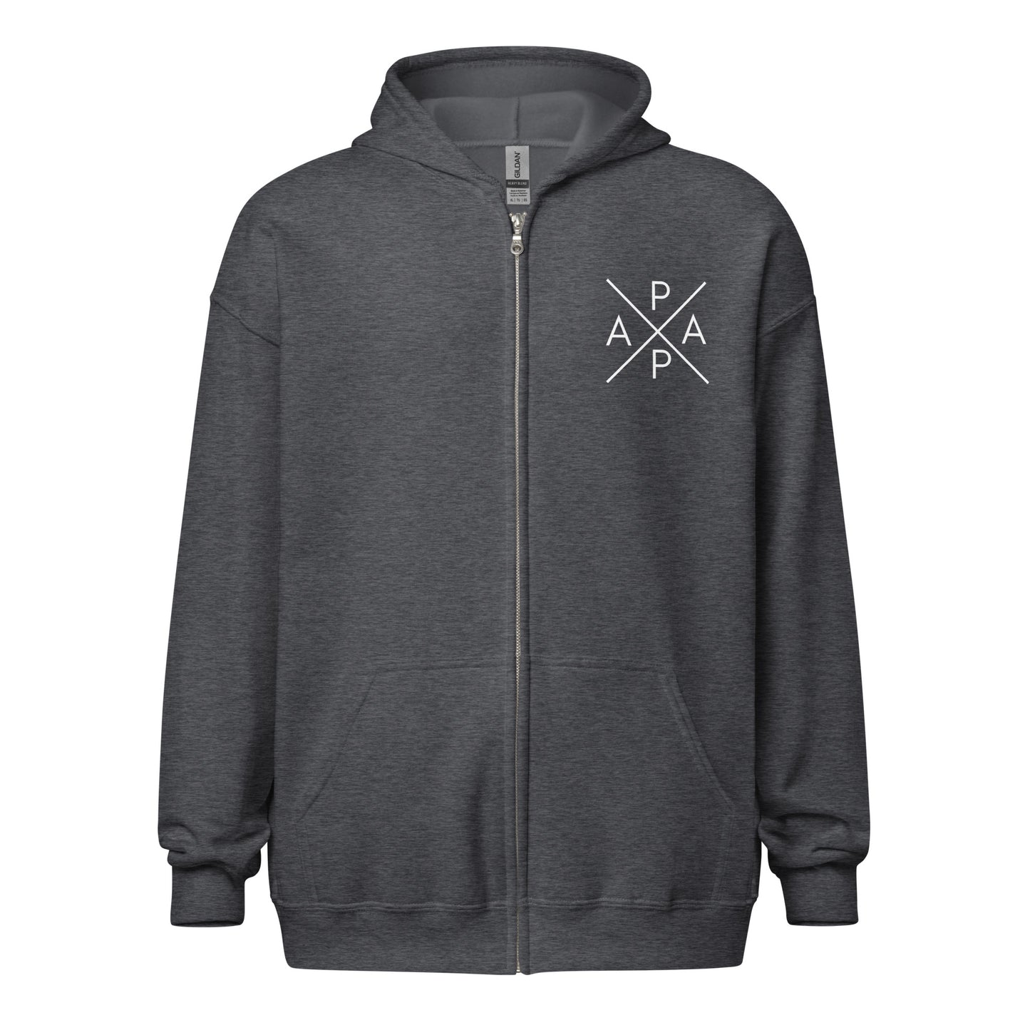 Papa Heavy-Blend Zip Hoodie