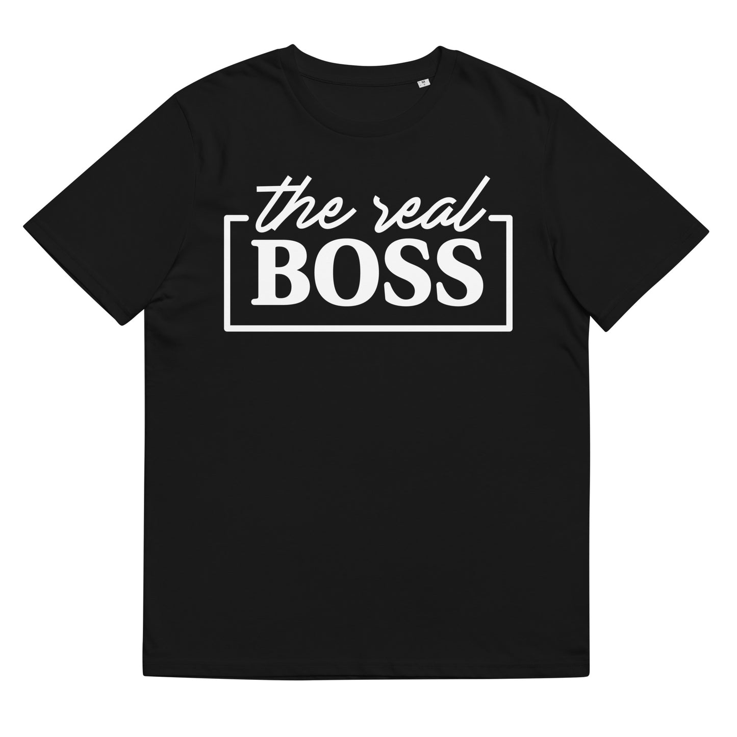 The real Boss Unisex-Bio-Baumwoll-T-Shirt