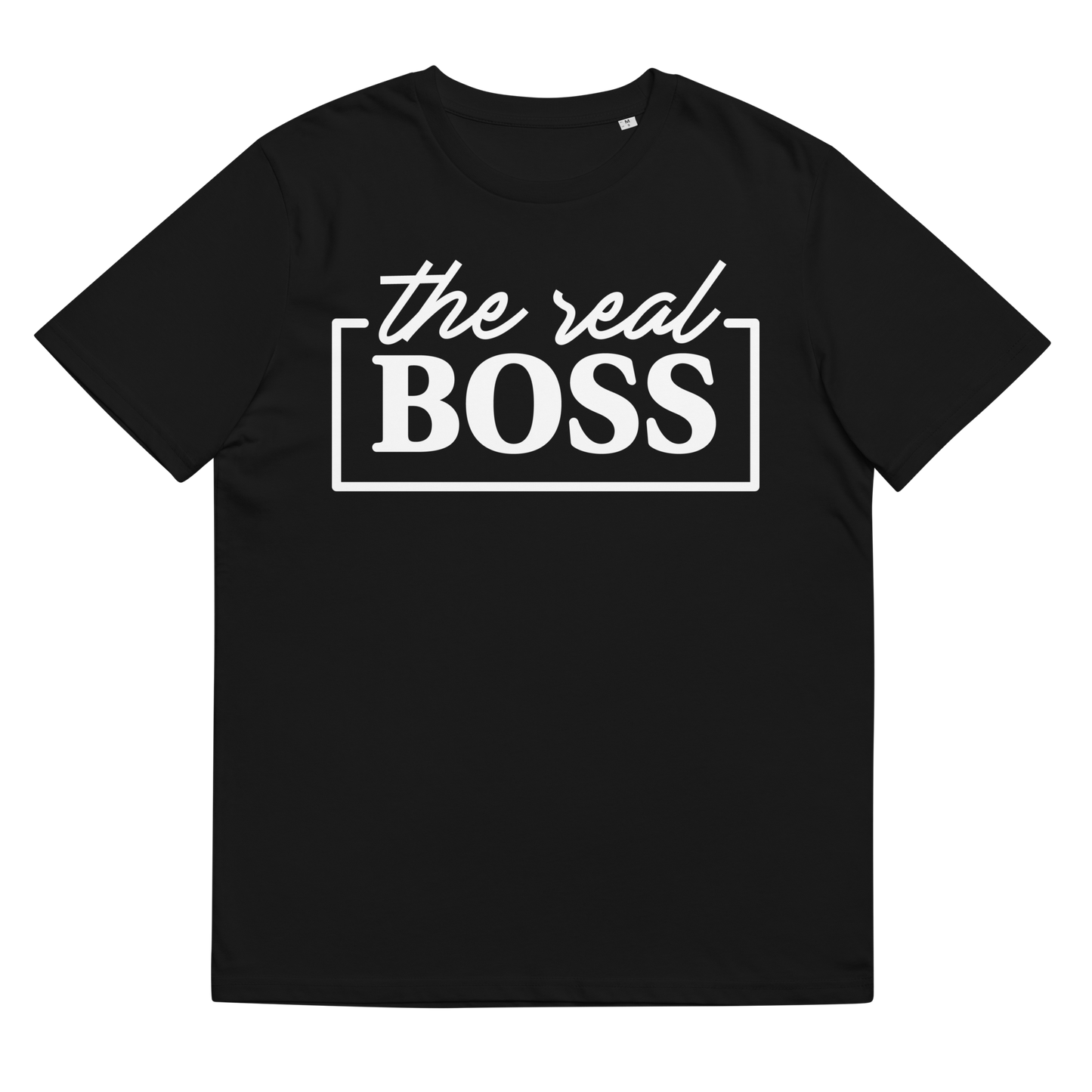 The real Boss Unisex-Bio-Baumwoll-T-Shirt