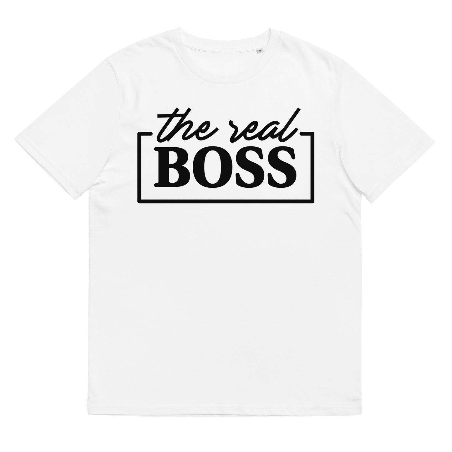 The real Boss Unisex-Bio-Baumwoll-T-Shirt