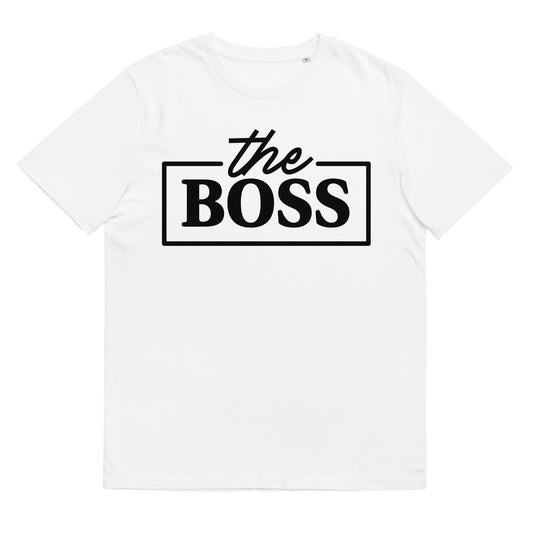 The Boss Unisex-Bio-Baumwoll-T-Shirt