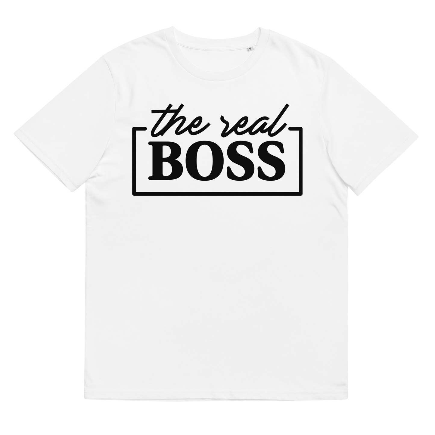 The real Boss Unisex-Bio-Baumwoll-T-Shirt