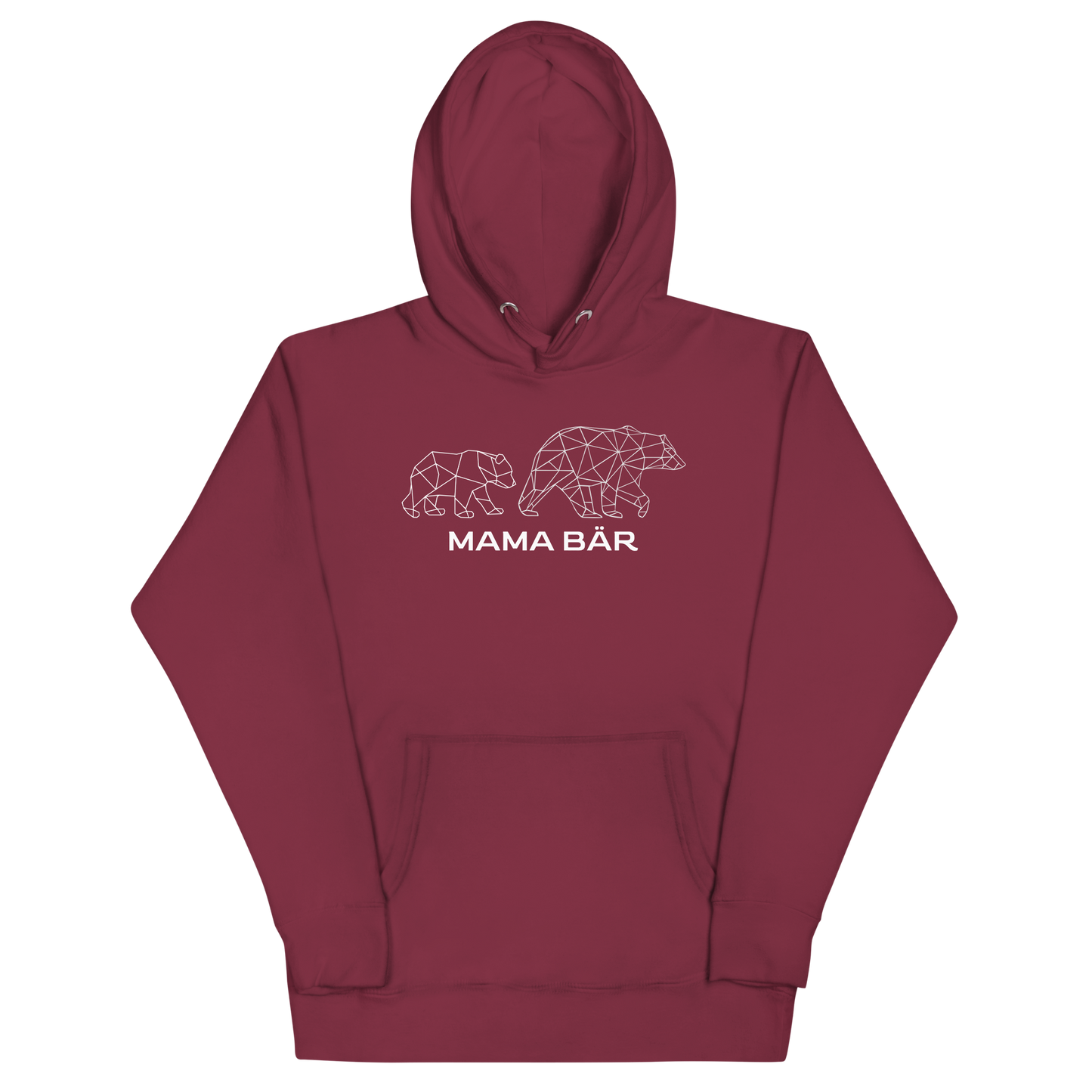 Mama Bär Unisex-Kapuzenpullover