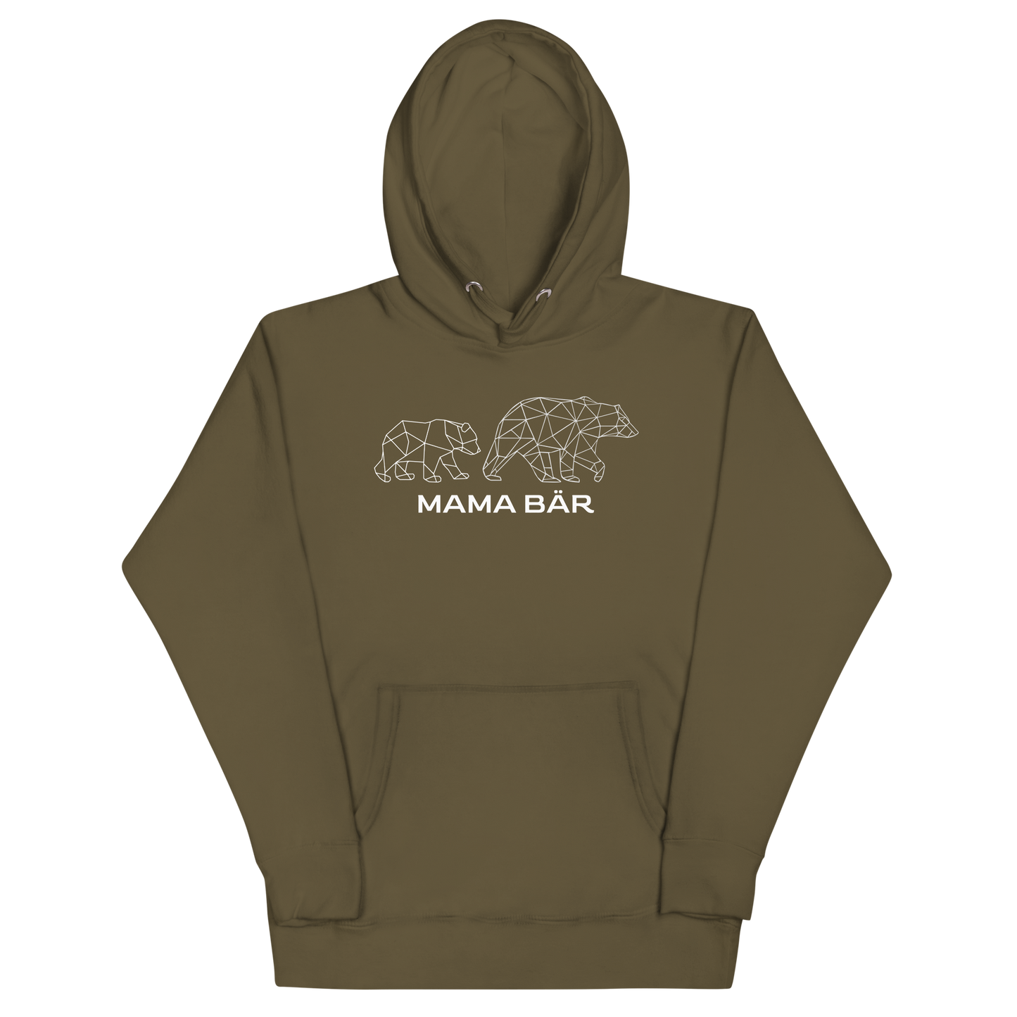 Mama Bär Unisex-Kapuzenpullover