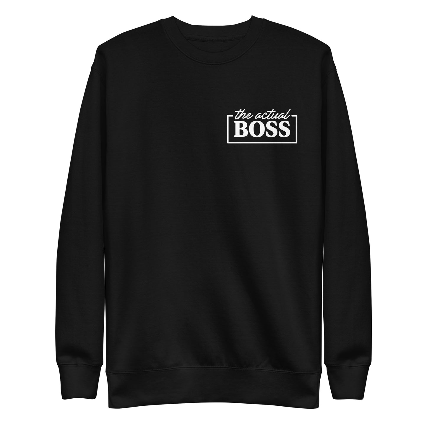 The actual BOSS Unisex-Premium-Pullover