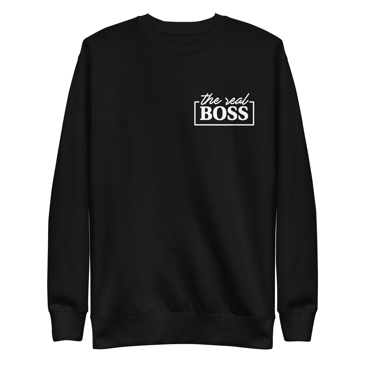 The real BOSS Unisex-Premium-Pullover