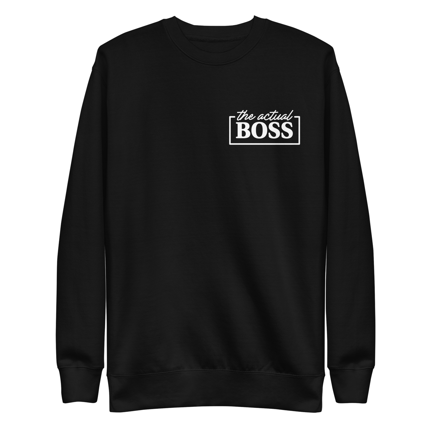 The actual BOSS Unisex-Premium-Pullover