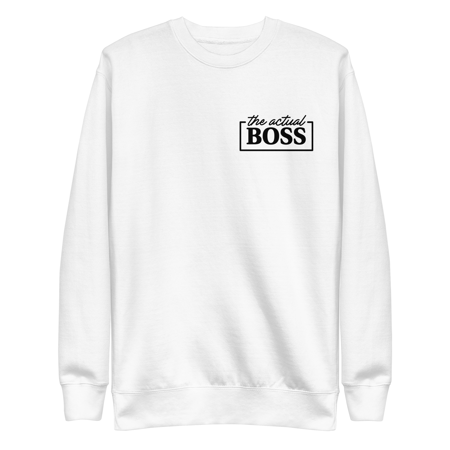 The actual BOSS Unisex-Premium-Pullover