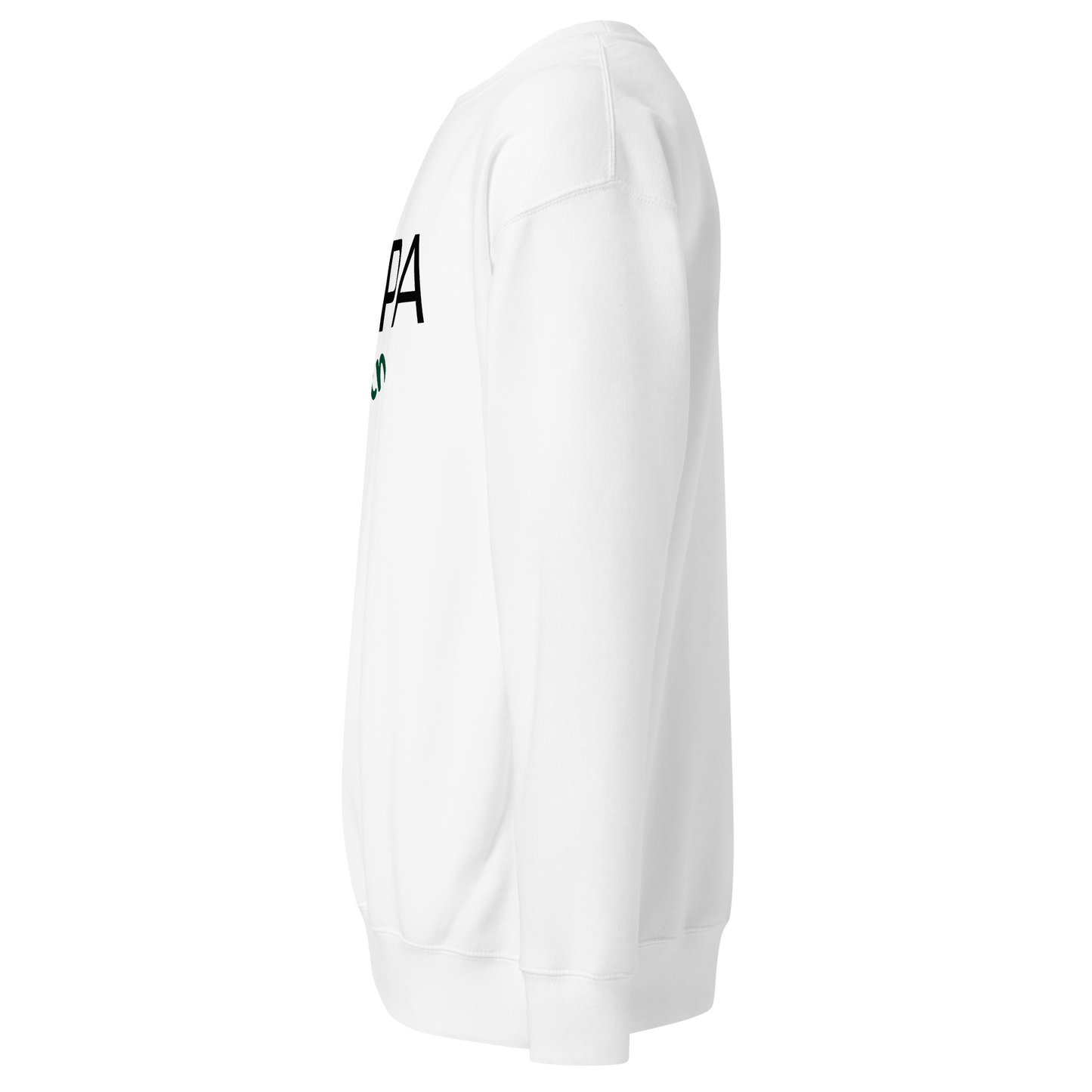 Papa Schriftzug Personalisierbar Unisex-Premium-Pullover