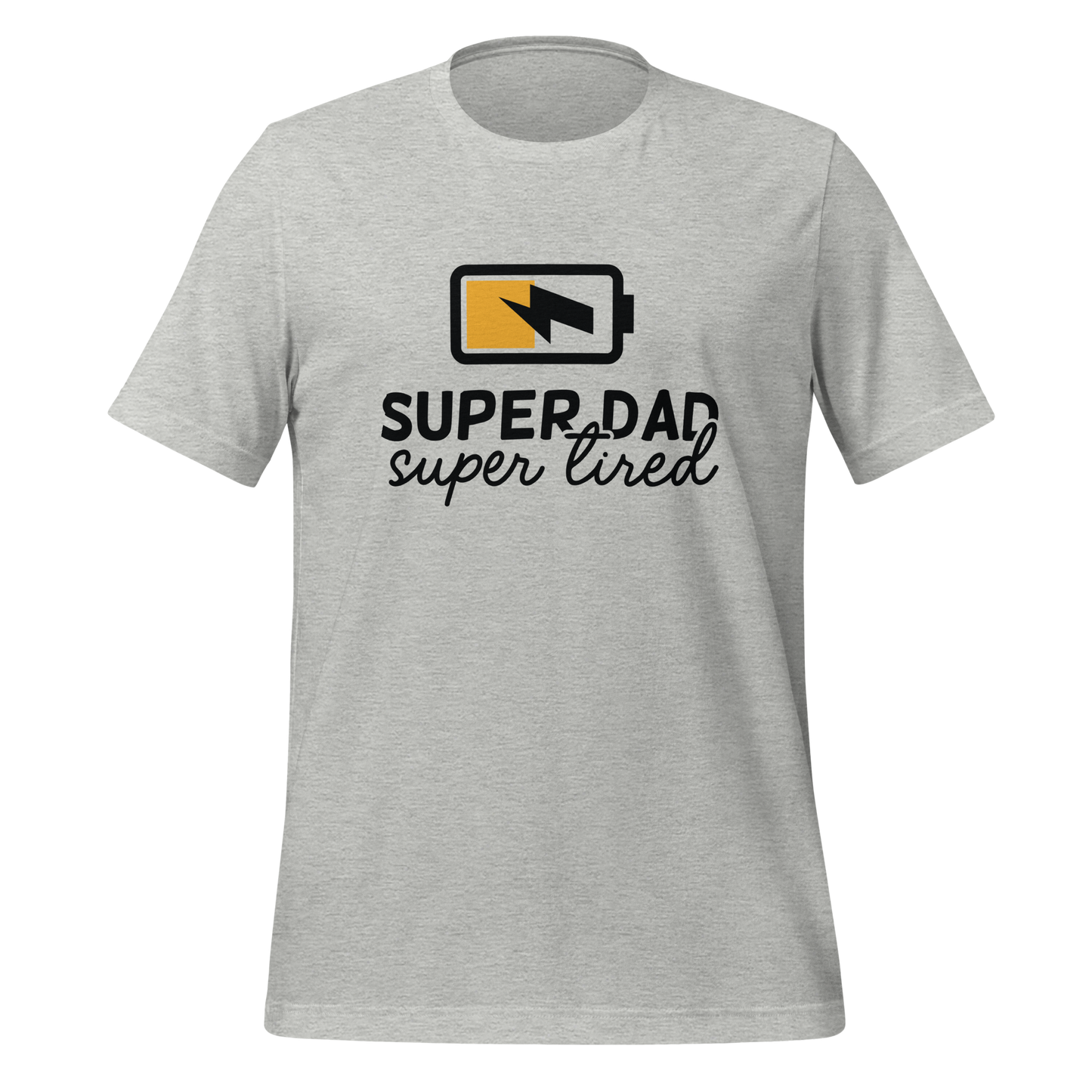 Batterie Super Dad Unisex-T-Shirt