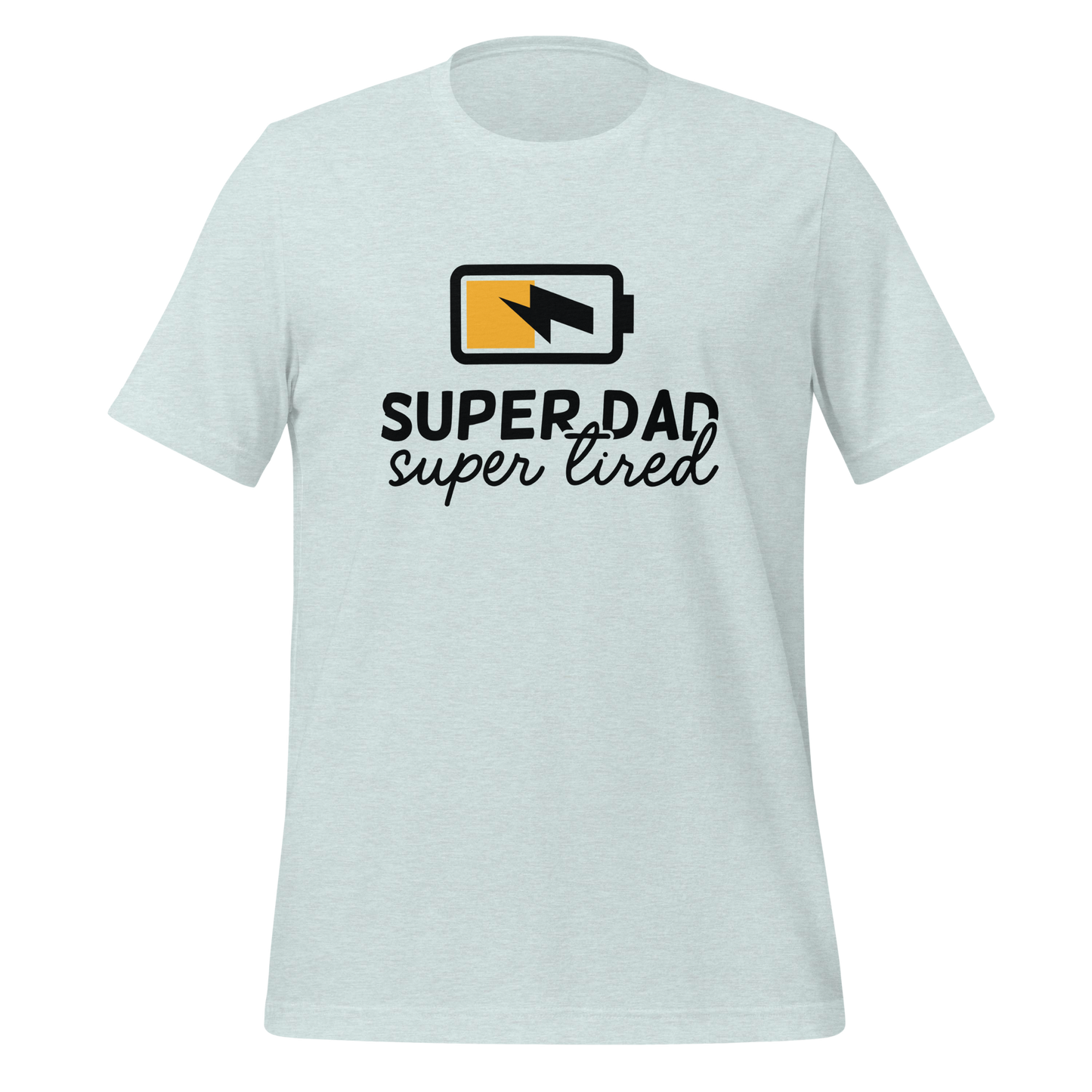 Batterie Super Dad Unisex-T-Shirt