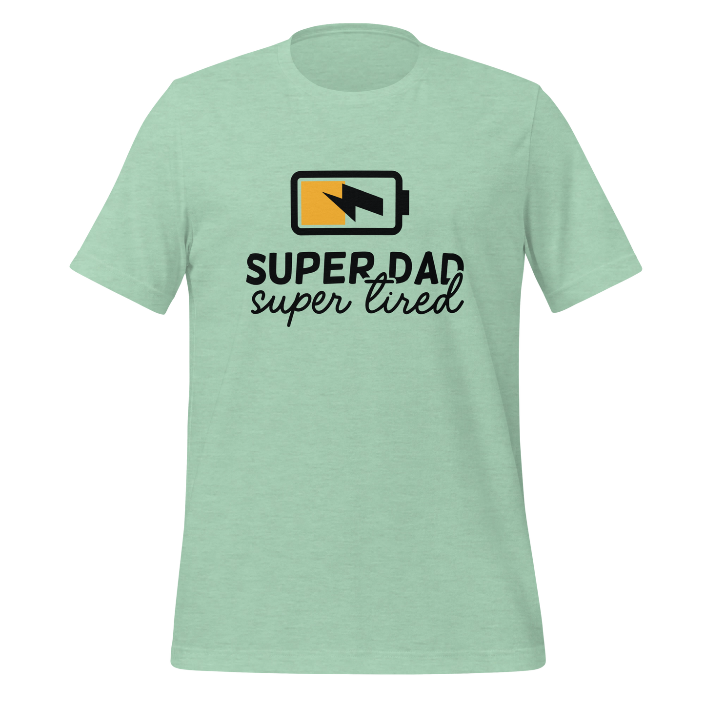 Batterie Super Dad Unisex-T-Shirt