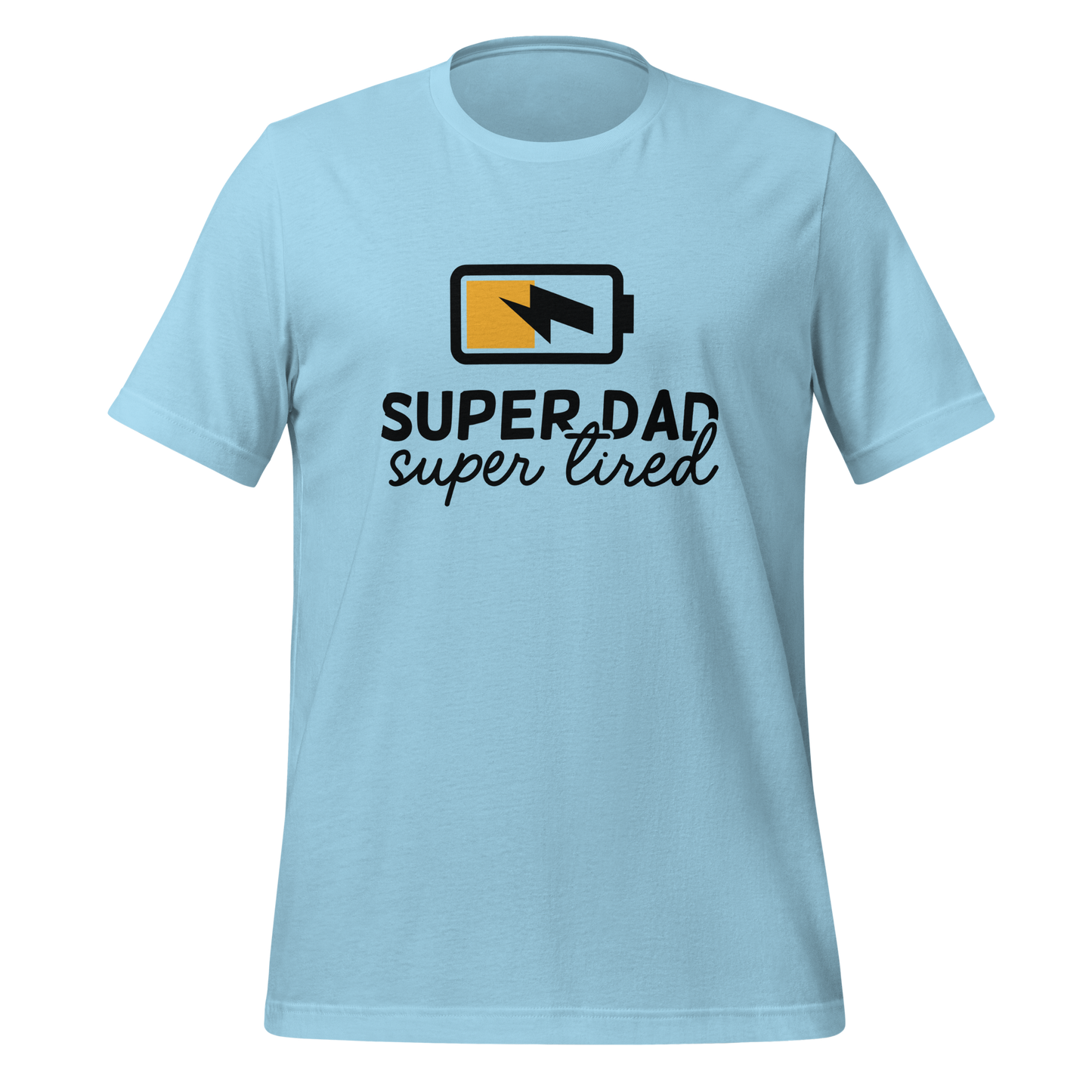 Batterie Super Dad Unisex-T-Shirt
