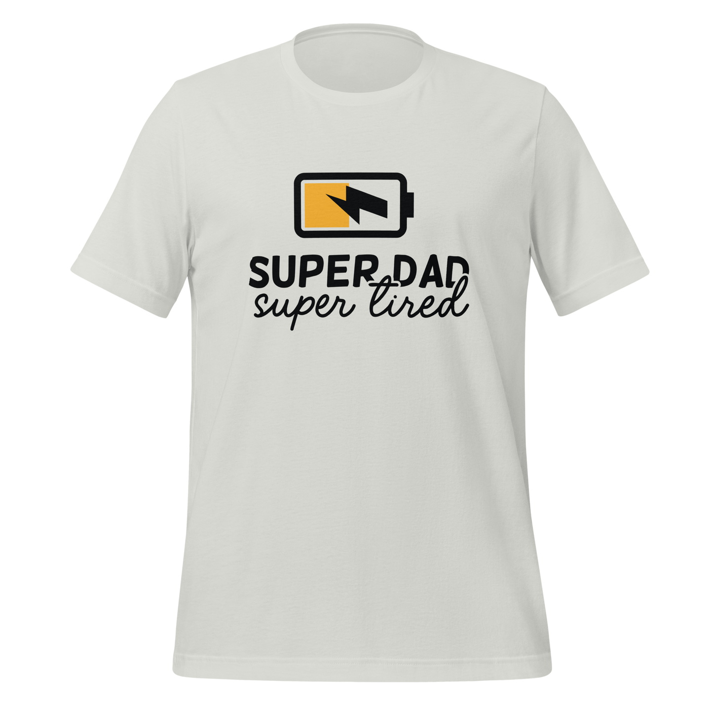 Batterie Super Dad Unisex-T-Shirt