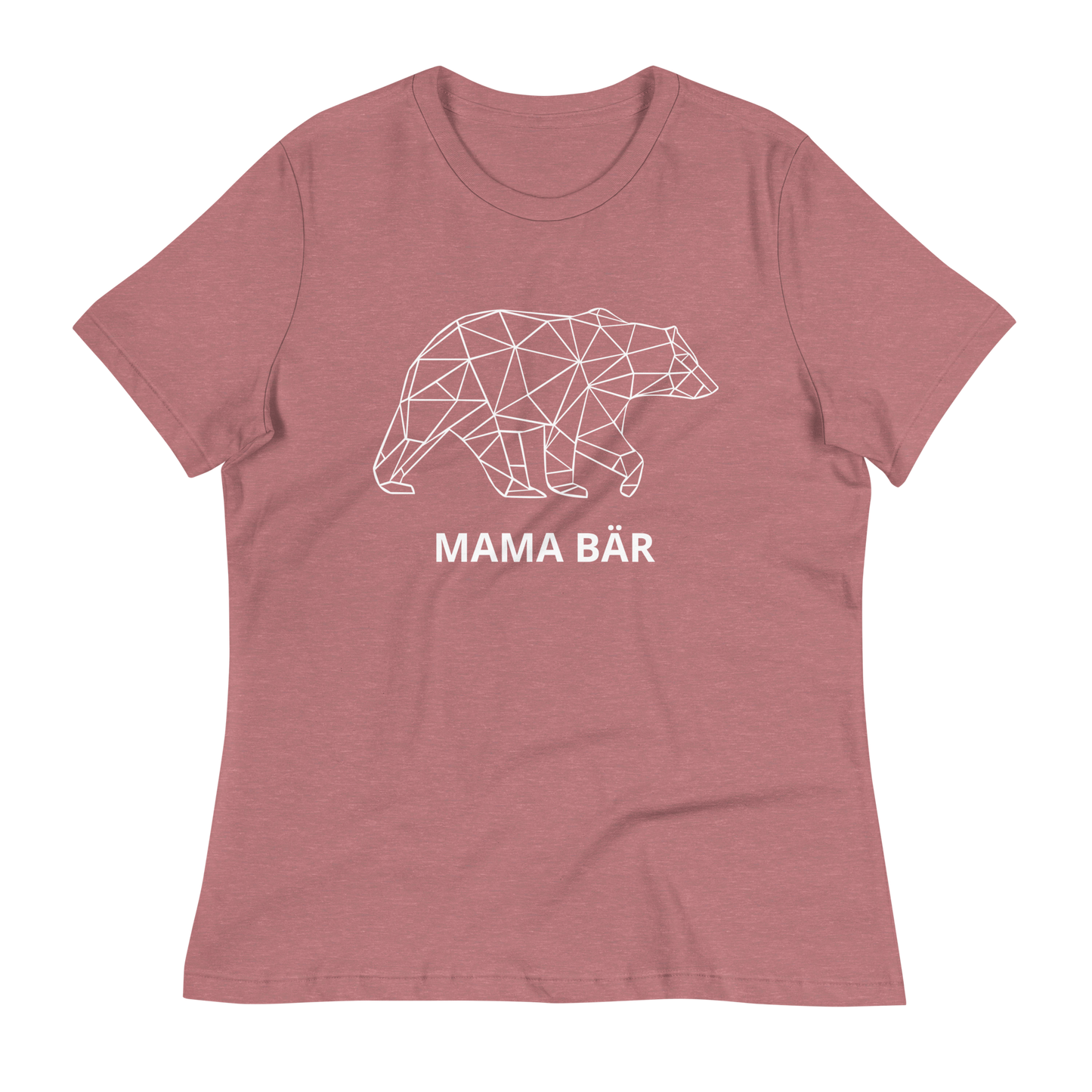 Mama Bär Lockeres Damen-T-Shirt