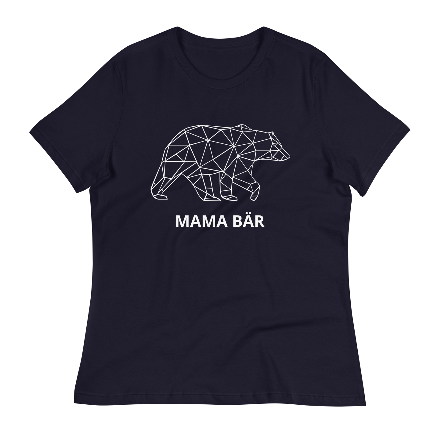 Mama Bär Lockeres Damen-T-Shirt