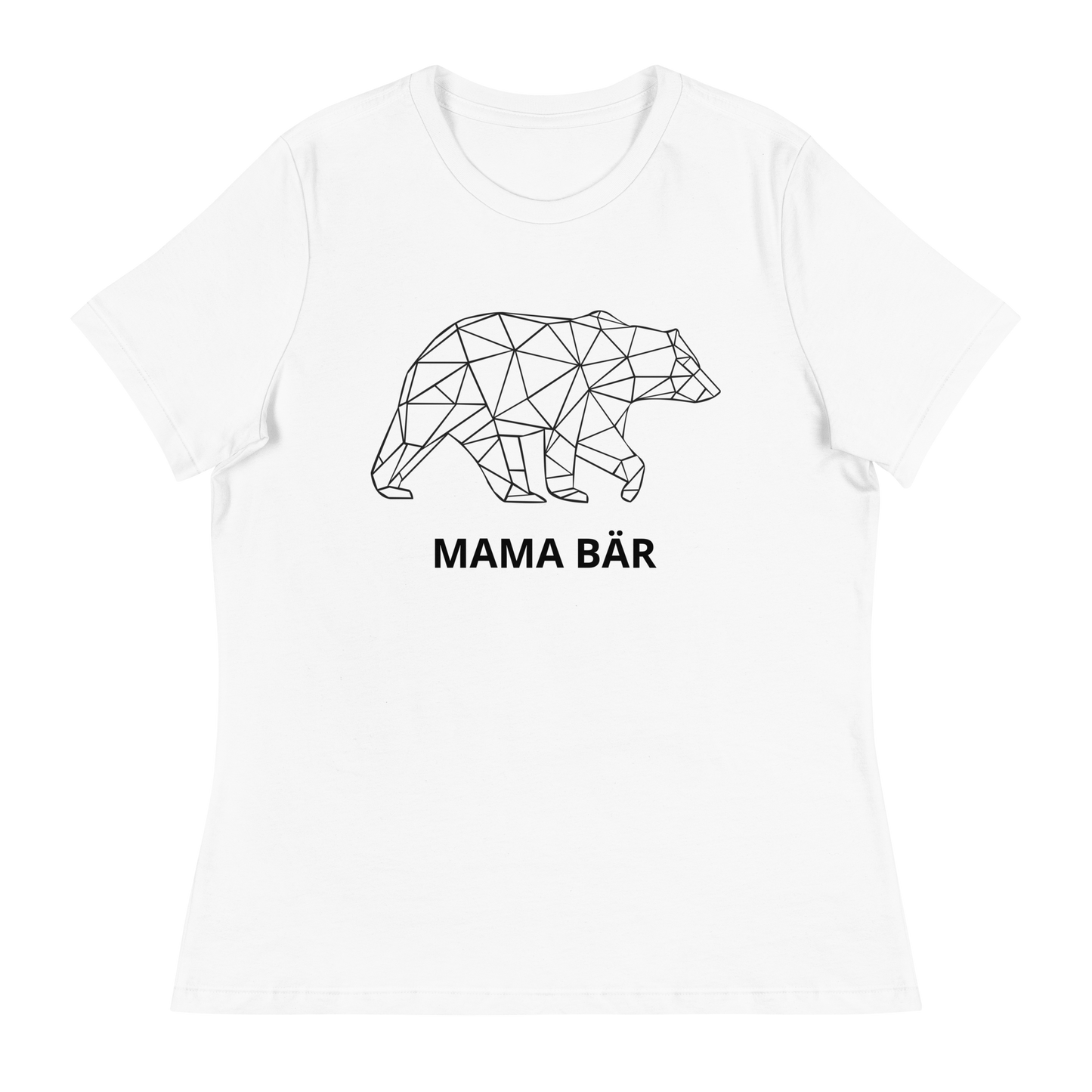 Mama Bär Lockeres Damen-T-Shirt