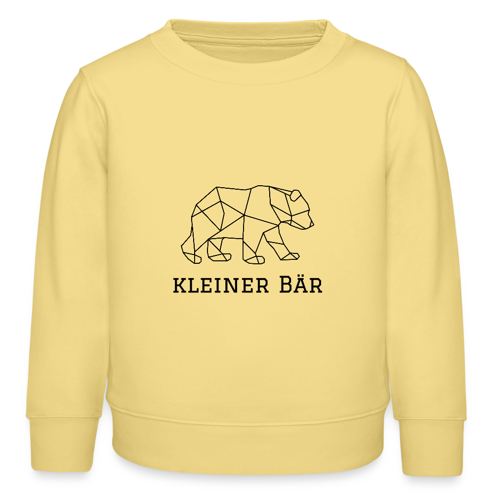 Kleiner Bär - Kinder Bio Sweatshirt - Gelb Viva 