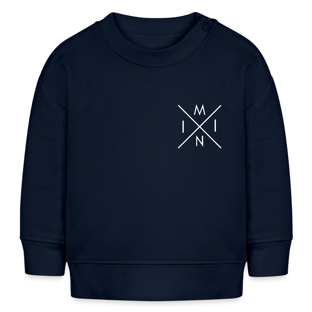 Mini - Bio Baby Sweatshirt - Navy