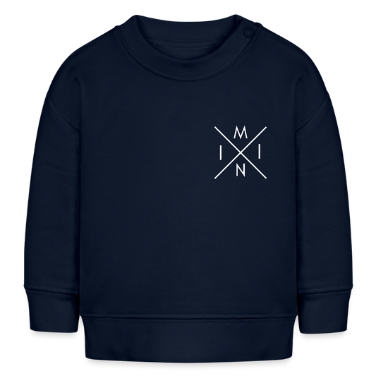 Mini - Bio Baby Sweatshirt - Navy