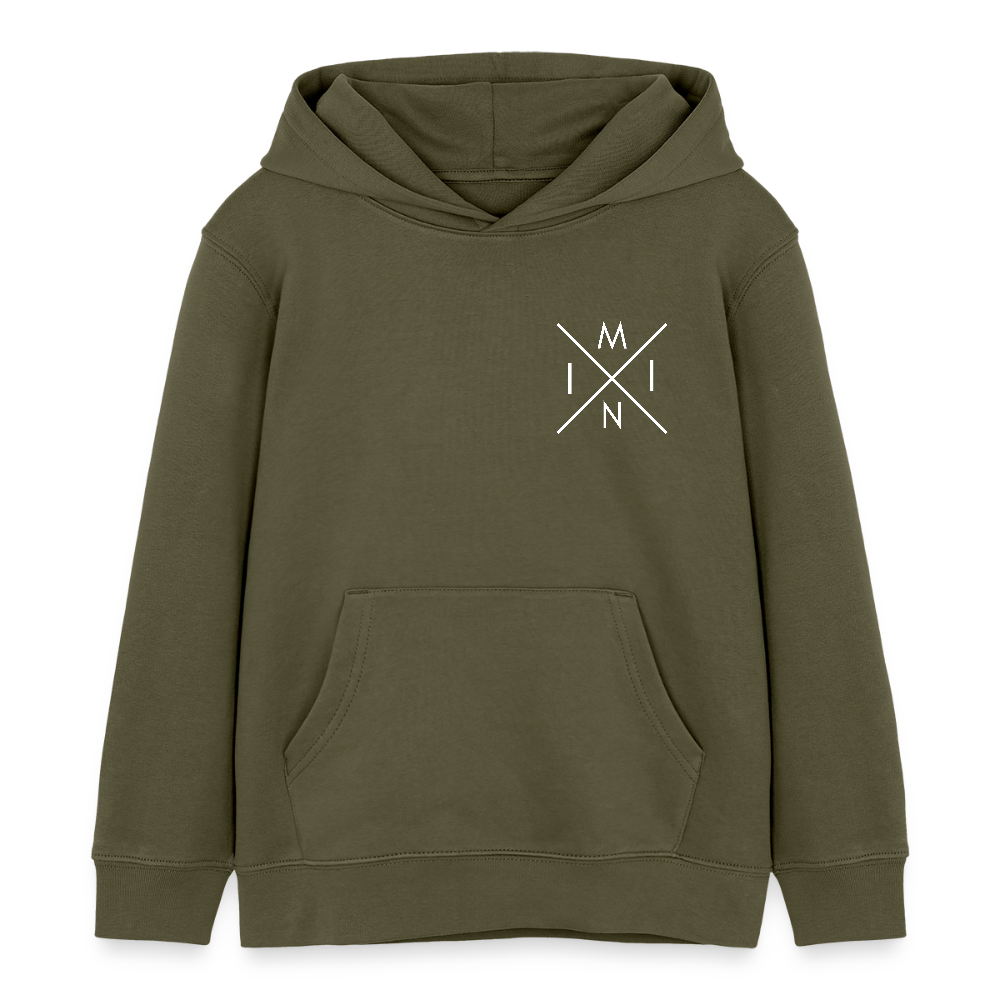 Mini - Bio Kinder Hoodie - Khaki