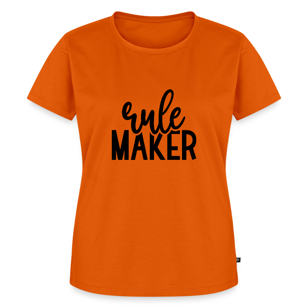Rule Maker - Frauen Premium T-Shirt - Orange 