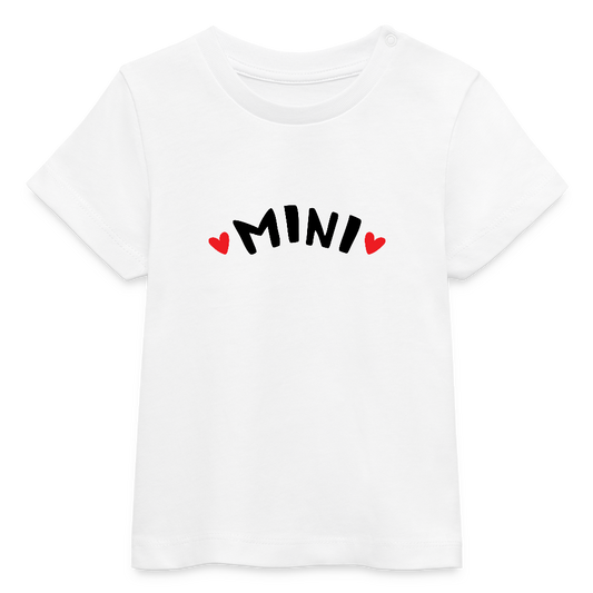 Mini - Baby Bio-T-Shirt - Weiß