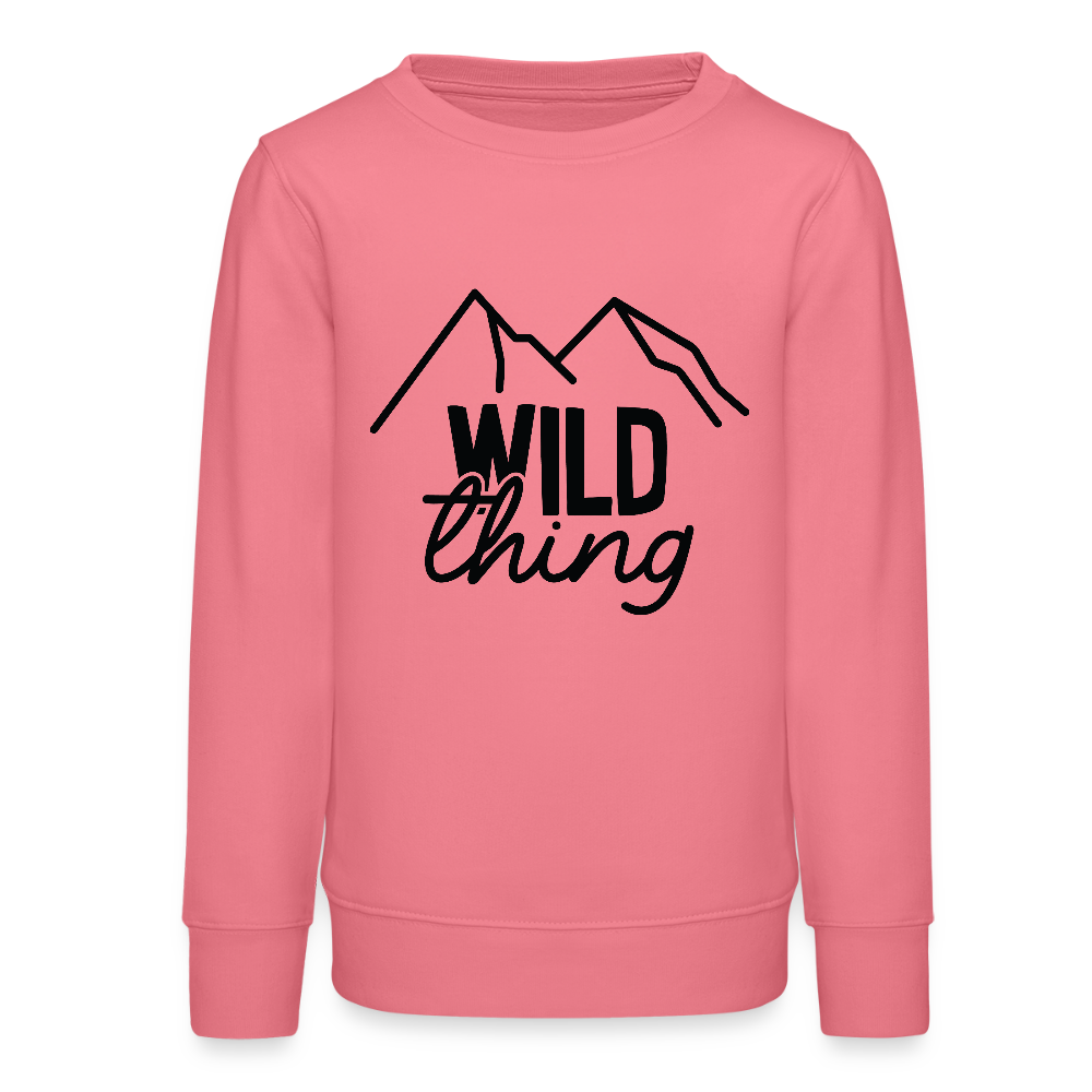 wild thing -  Bio Kinder Sweatshirt - Pink 
