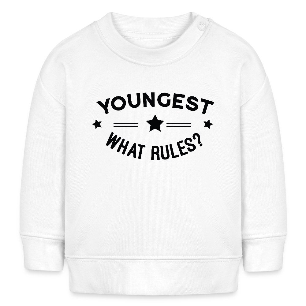 Youngest - Bio Baby Sweatshirt - Weiß