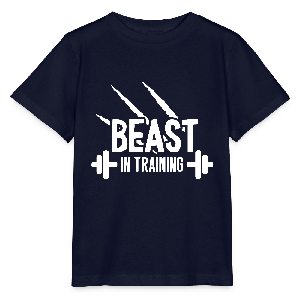 Beast in Training - Bio Kinder T-Shirt - Navy