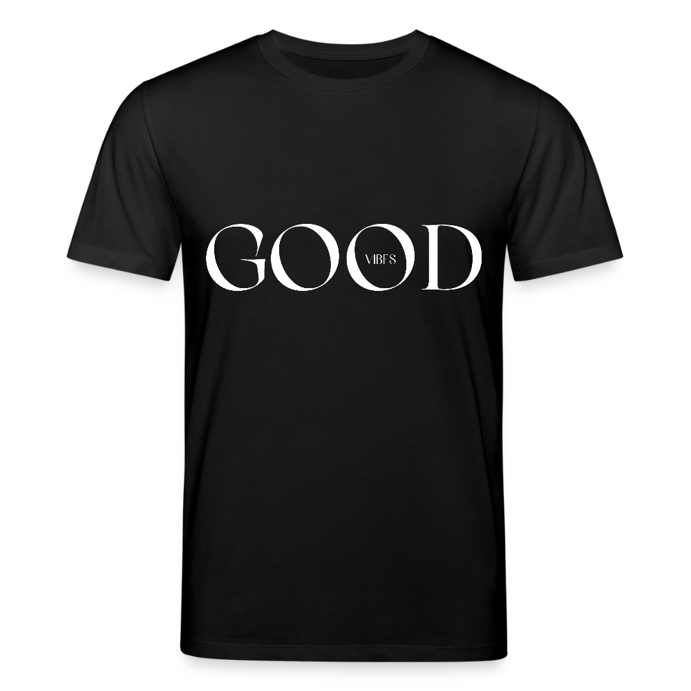Good Vibes - Bio Unisex T-Shirt - Schwarz