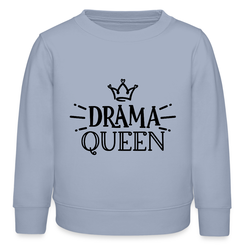 Drama Queen - Bio Kinder Sweatshirt - Lavendel-Violett