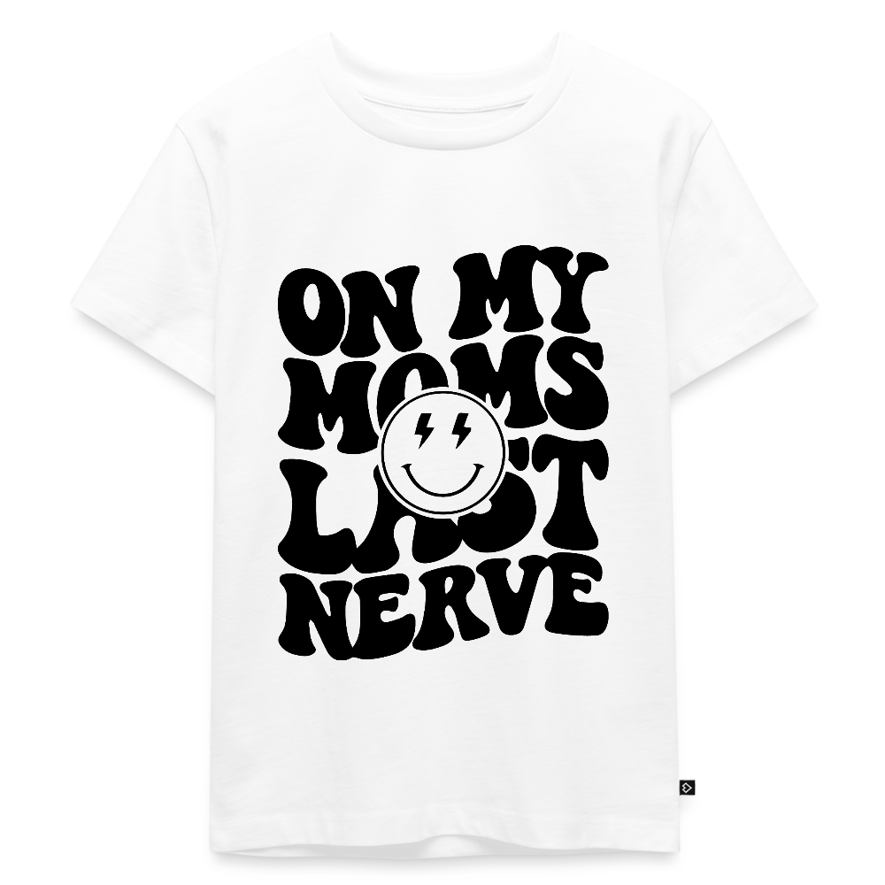 Last Nerve -  Bio Kinder T-Shirt - Weiß