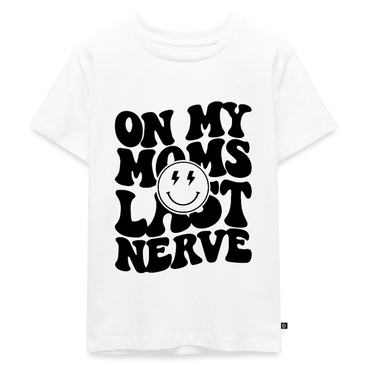 Last Nerve -  Bio Kinder T-Shirt - Weiß