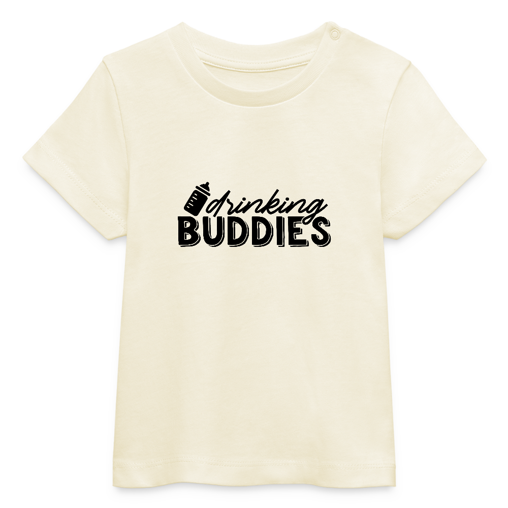 drinking Buddies - Bio Baby T-Shirt - Weißgrau