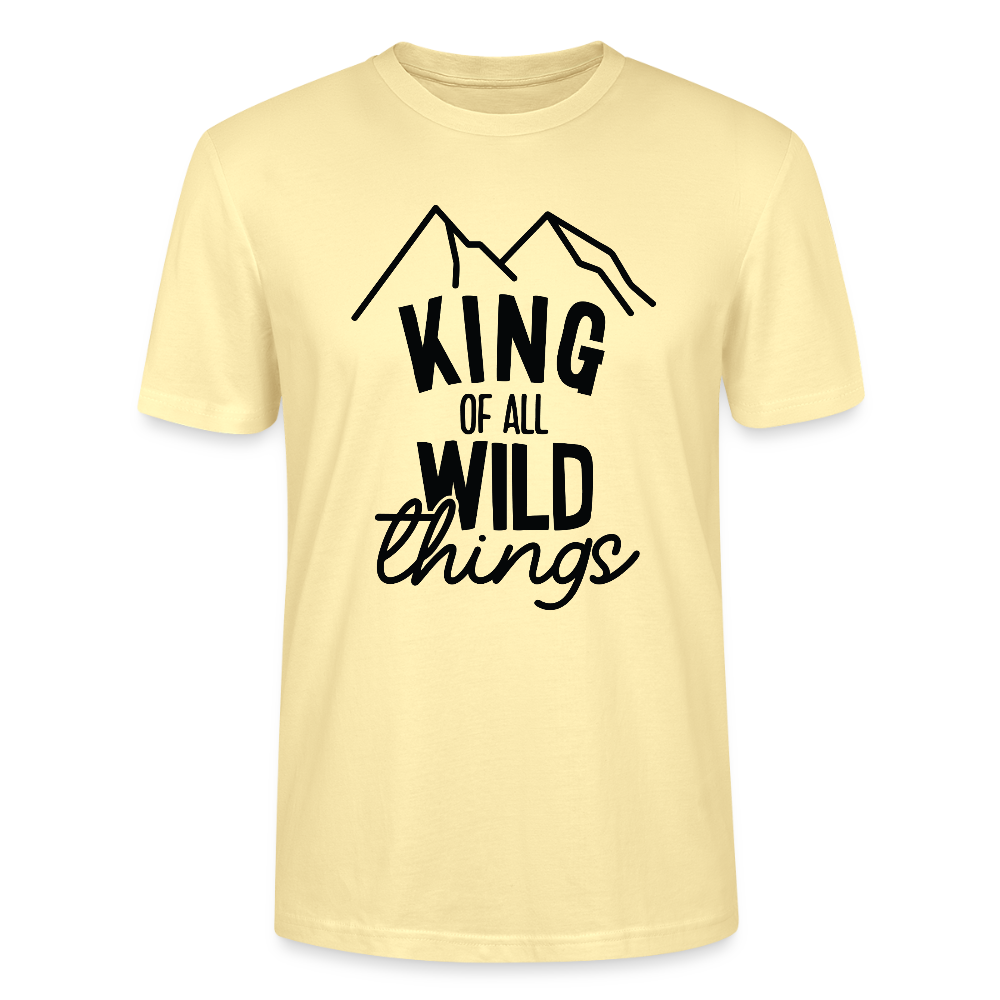 King of all wild things - Bio Unisex T-Shirt - Creme