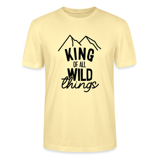 King of all wild things - Bio Unisex T-Shirt - Creme