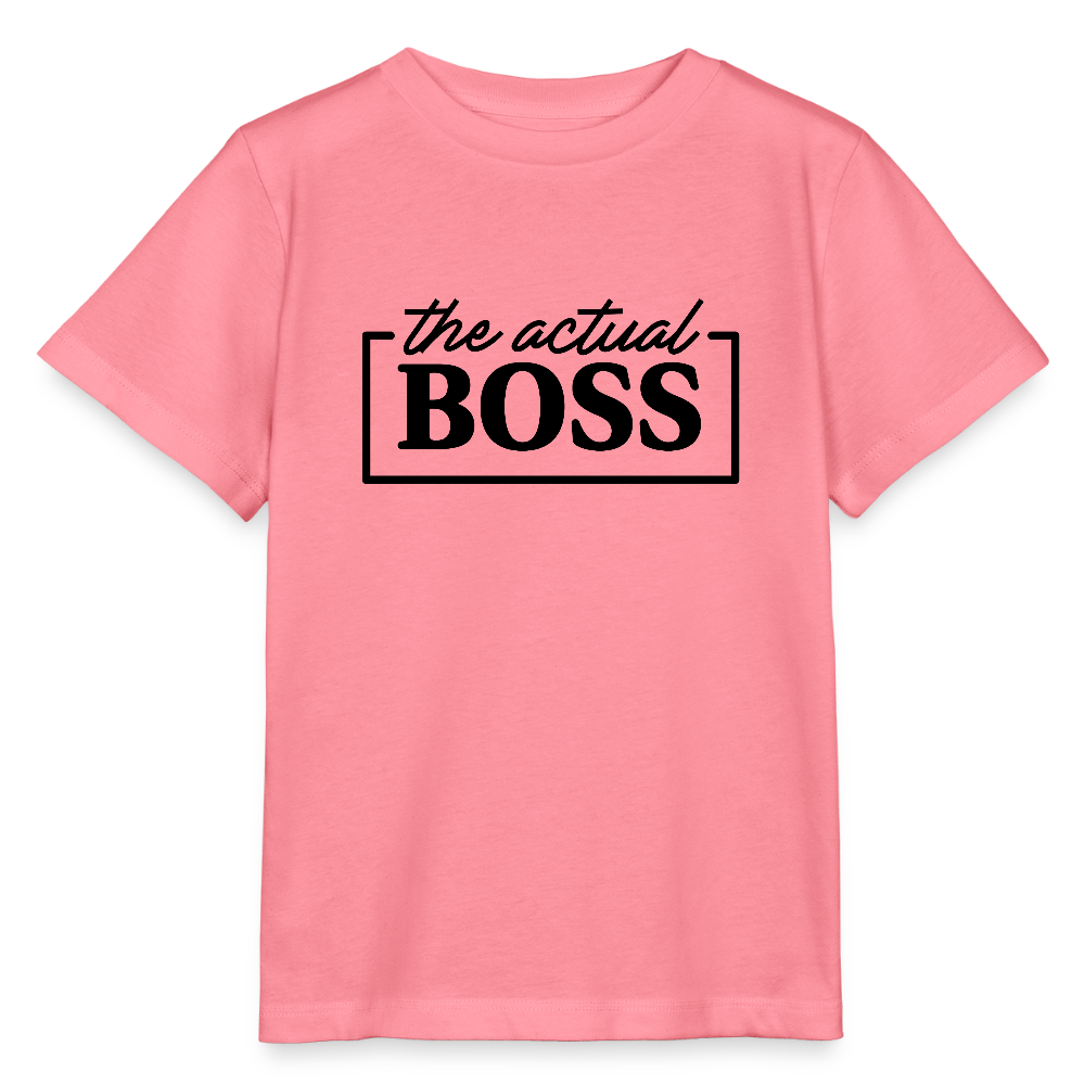 The actual Boss - Bio Kinder T-Shirt - Pink 