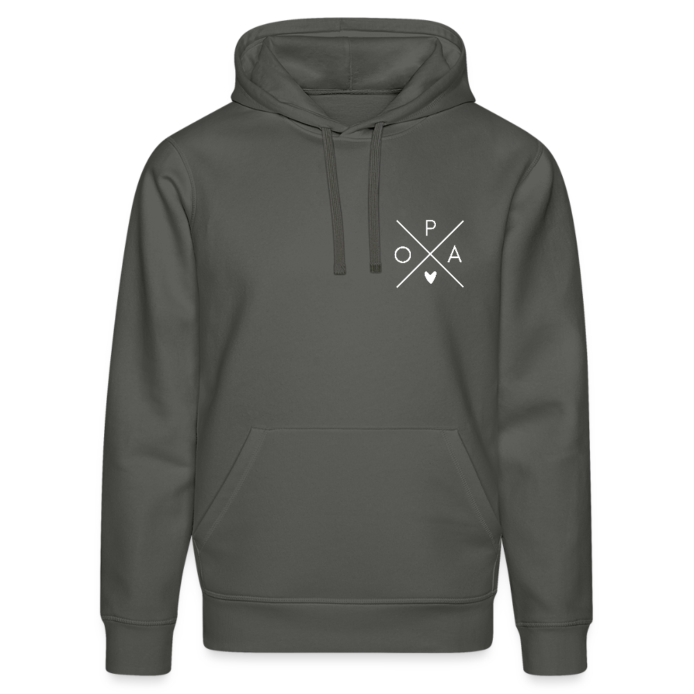 Opa - Bio Unisex Hoodie - Anthrazit