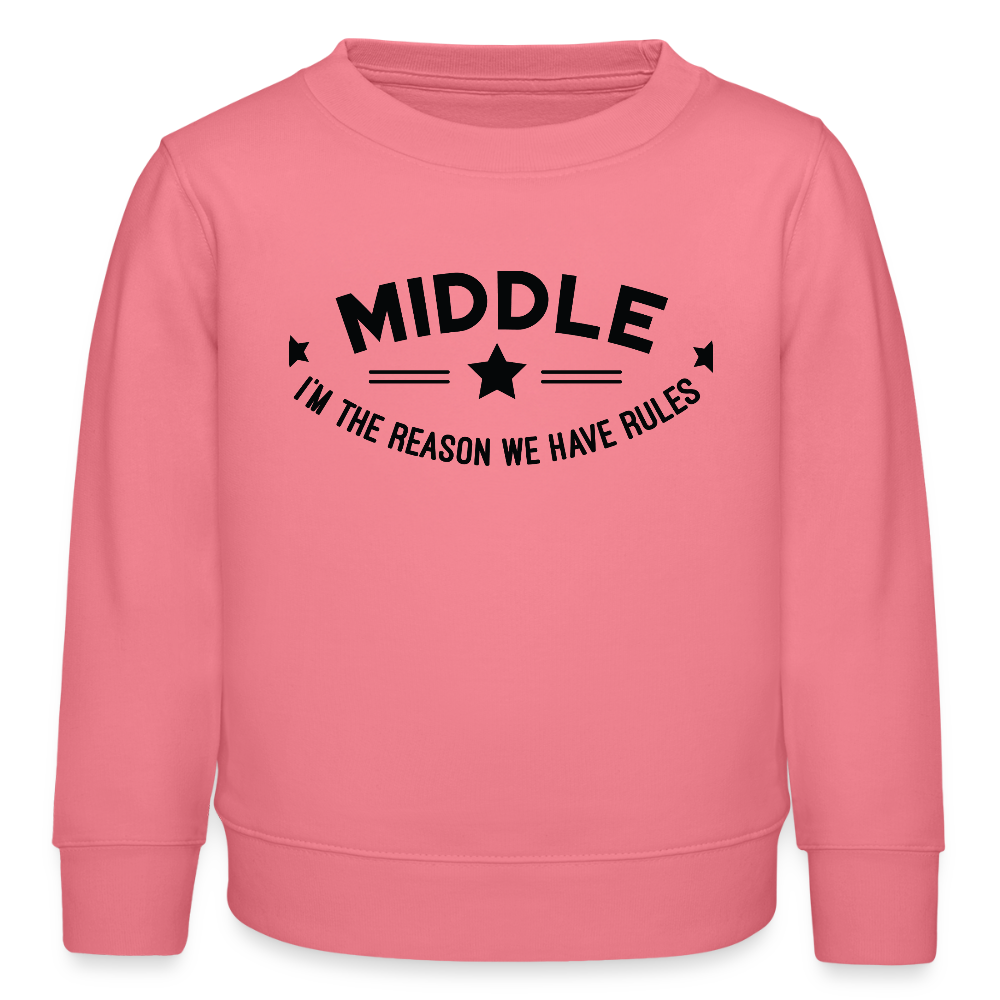 Middle - Bio Kinder Sweatshirt - Pink 