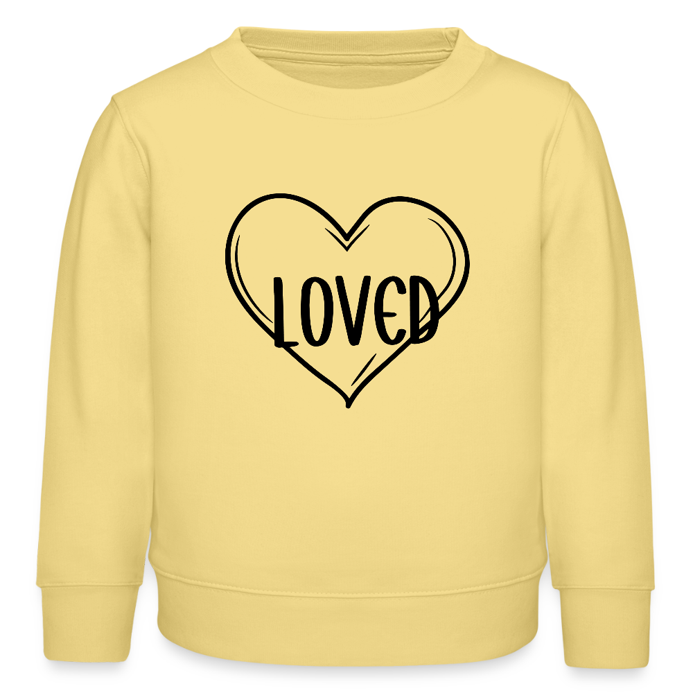 Loved - Kinder Bio Pullover - Gelb Viva 