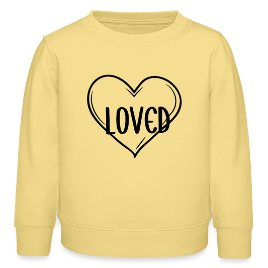 Loved - Kinder Bio Pullover - Gelb Viva 