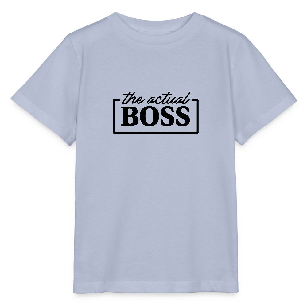 The actual Boss - Bio Kinder T-Shirt - Lavendel-Violett