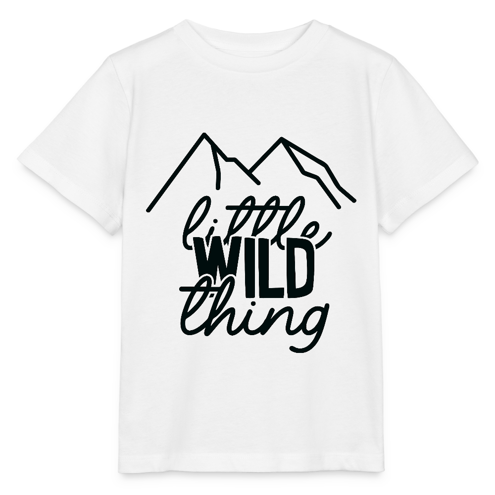 little wild thing - Bio Kinder T-Shirt - Weiß