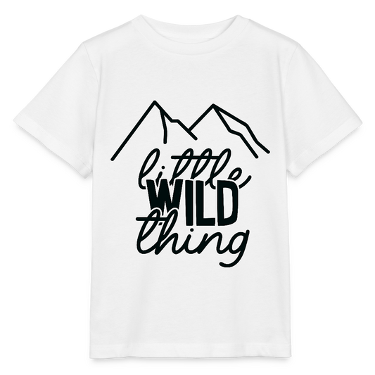 little wild thing - Bio Kinder T-Shirt - Weiß