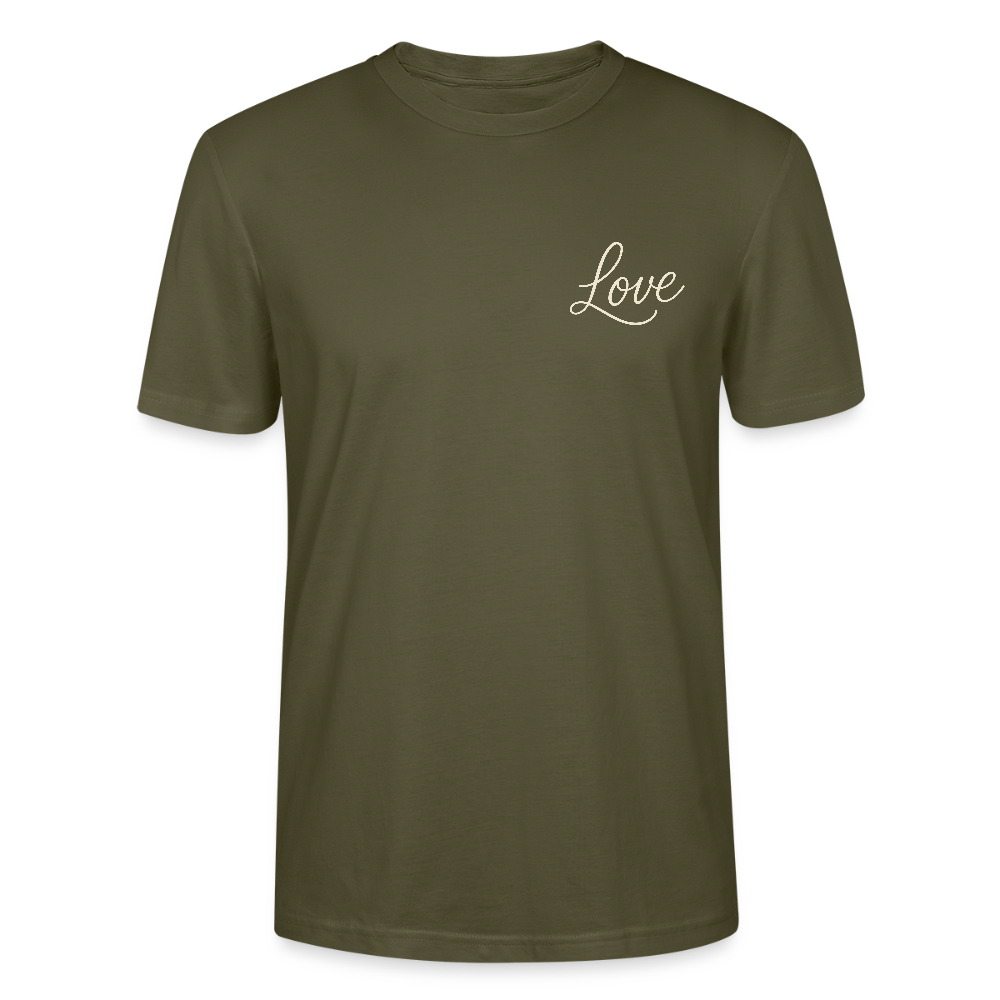 Love - Bio Unisex T-Shirt - Khaki