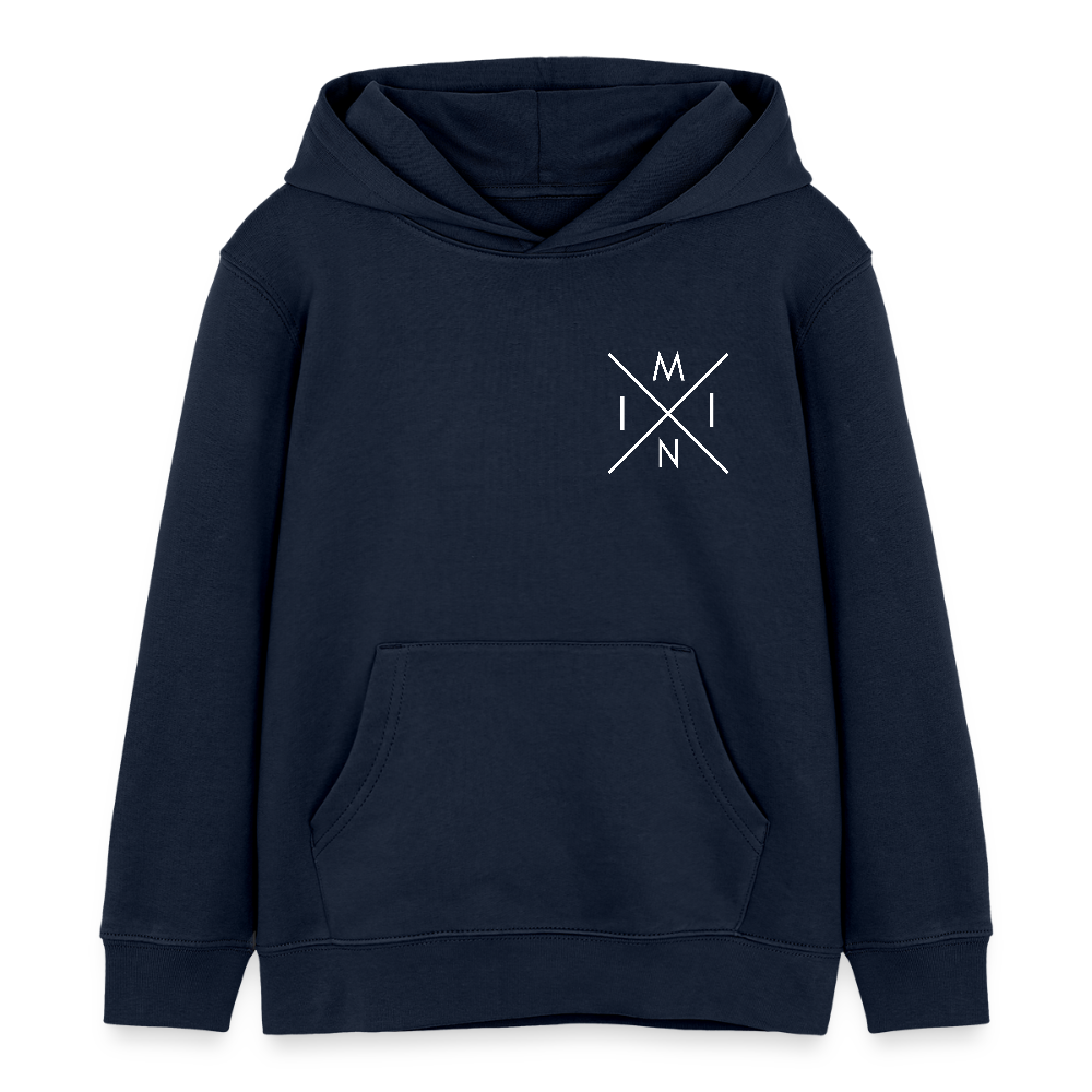 Mini - Bio Kinder Hoodie - Navy